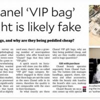 Chanel VIP Gift Bags Story: Republished from the Philippines